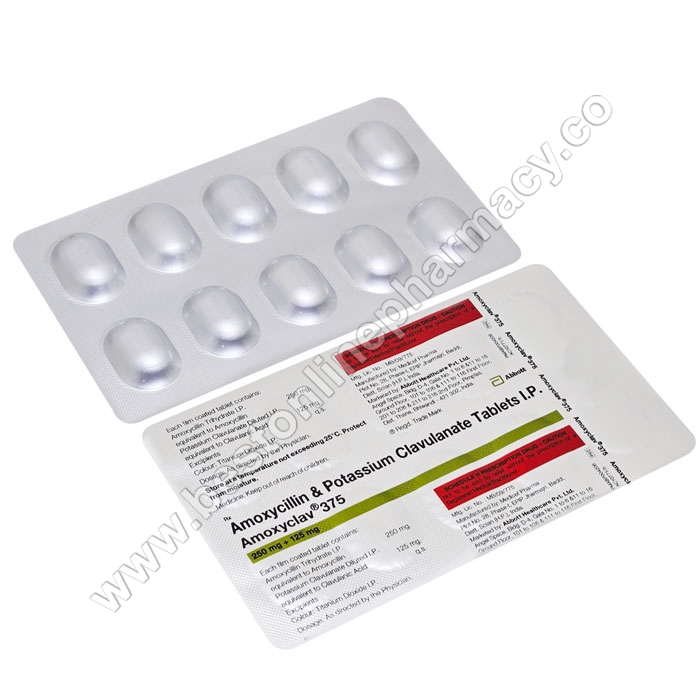 Amoxyclav 375Mg Strip