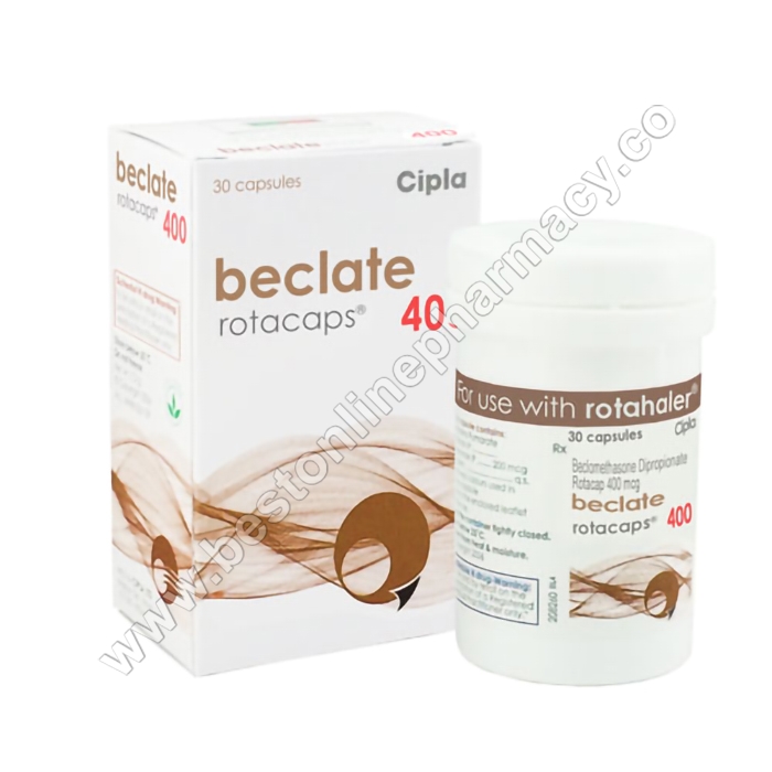 Beclate Rotacaps 400mcg
