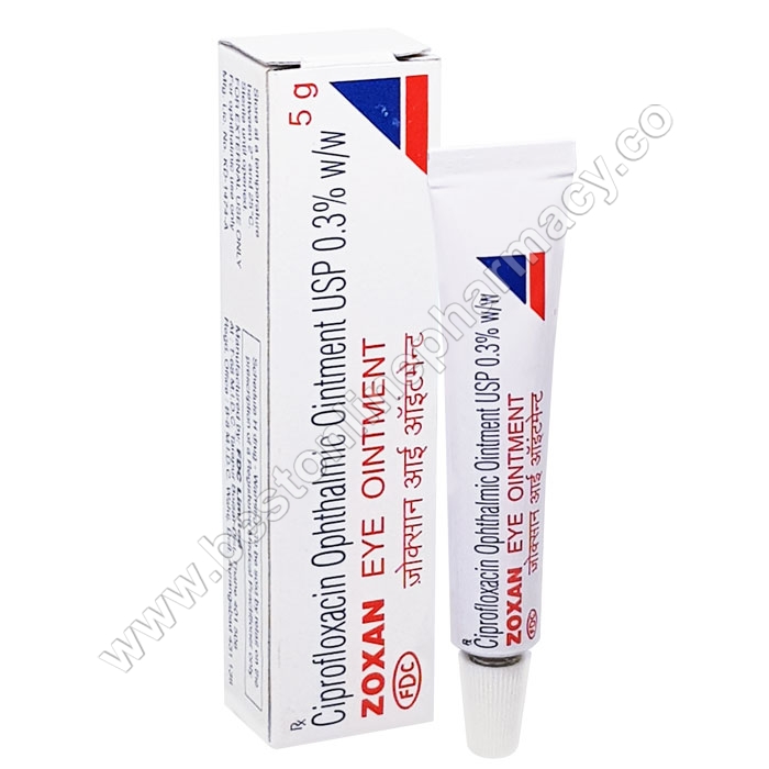 Zoxan Eye Ointment 0.3% 5g